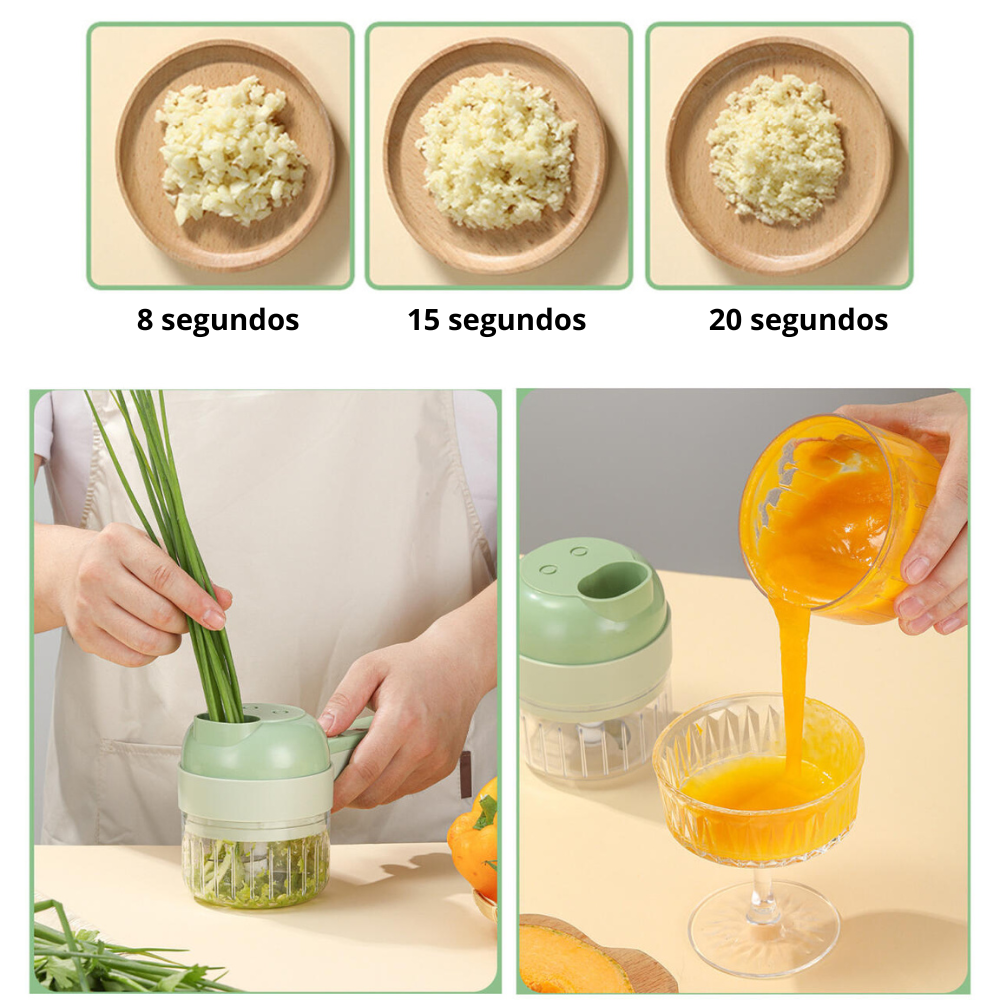 MasterChop™ - Multiprocesador Eléctrico 4 en 1 (+2 cabezales de regalo)