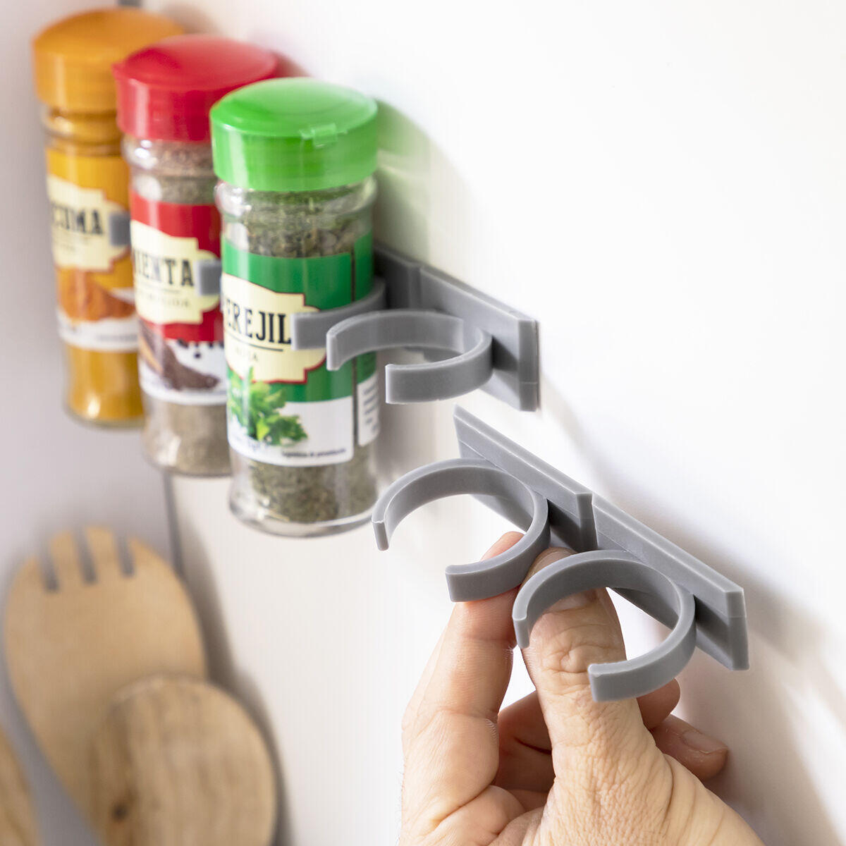 Organizador de Especias SpiceFlex - Adaptable y con adhesivo extra fuerte
