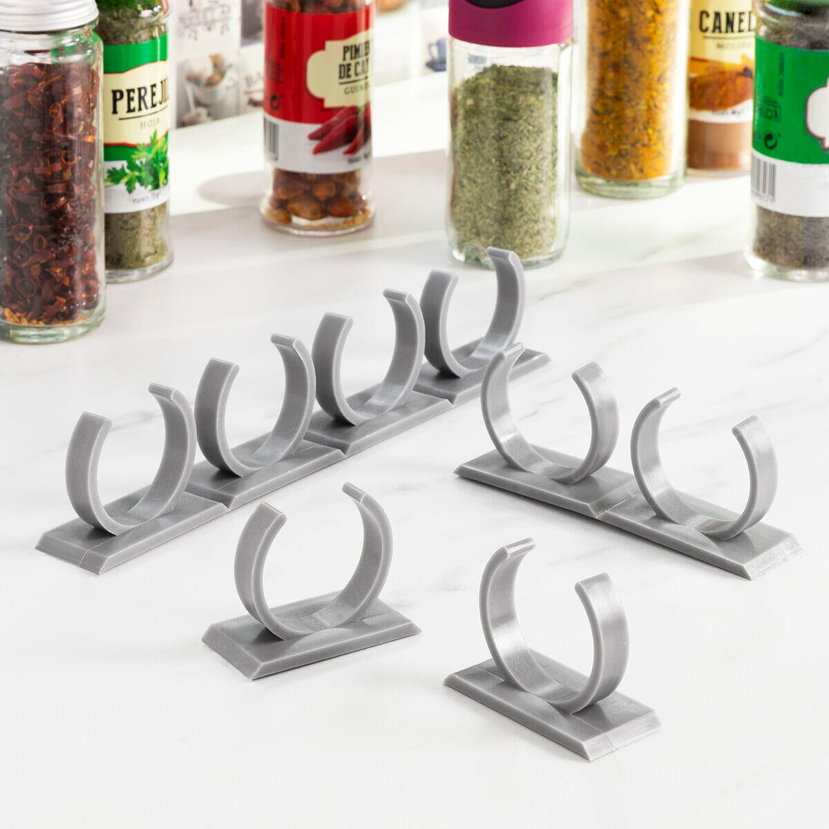 Organizador de Especias SpiceFlex - Adaptable y con adhesivo extra fuerte