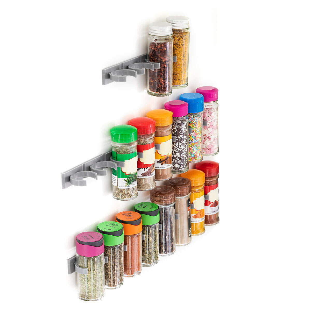 Organizador de Especias SpiceFlex - Adaptable y con adhesivo extra fuerte
