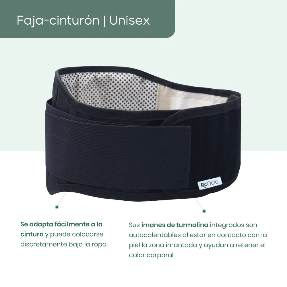 ThermoFit  - Faja de compresión térmica de alivio y soporte lumbar + REGALO GRATIS!