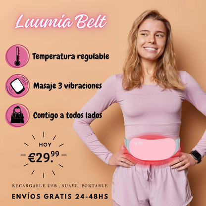 Luumia Belt - Almohadilla térmica para cólicos menstruales