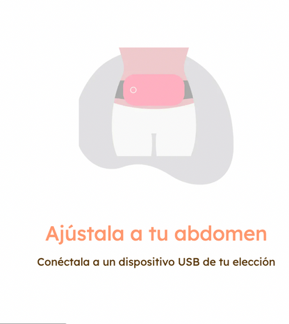 Luumia Belt - Almohadilla térmica para cólicos menstruales