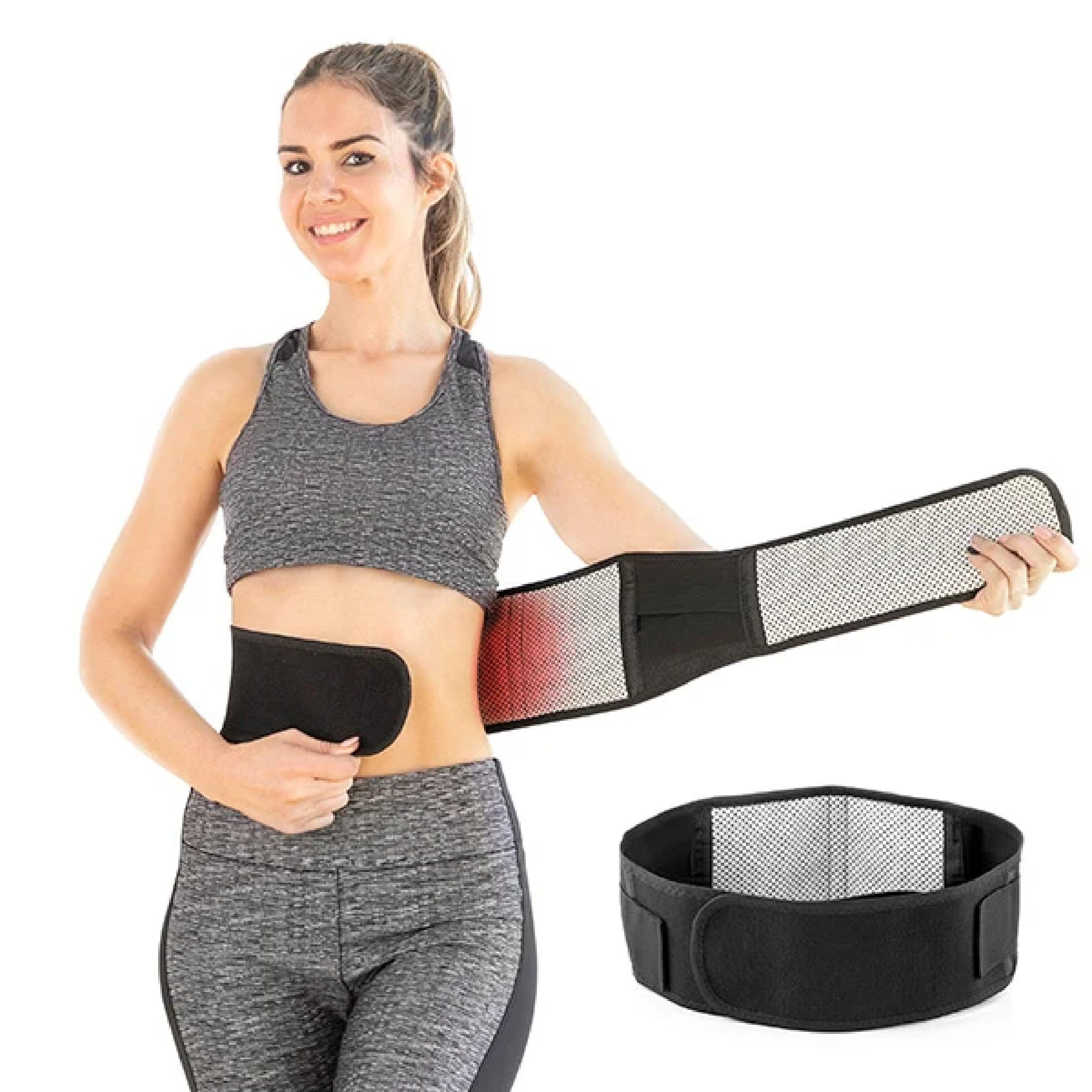ThermoFit  - Faja de compresión térmica de alivio y soporte lumbar + REGALO GRATIS!