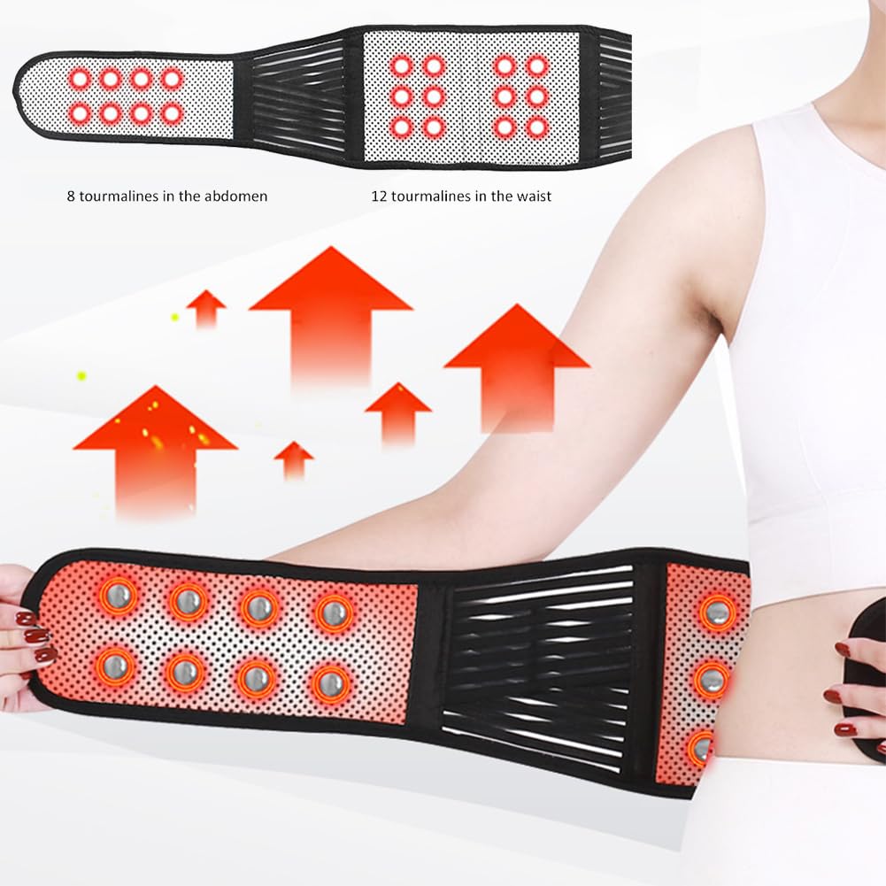 ThermoFit  - Faja de compresión térmica de alivio y soporte lumbar + REGALO GRATIS!