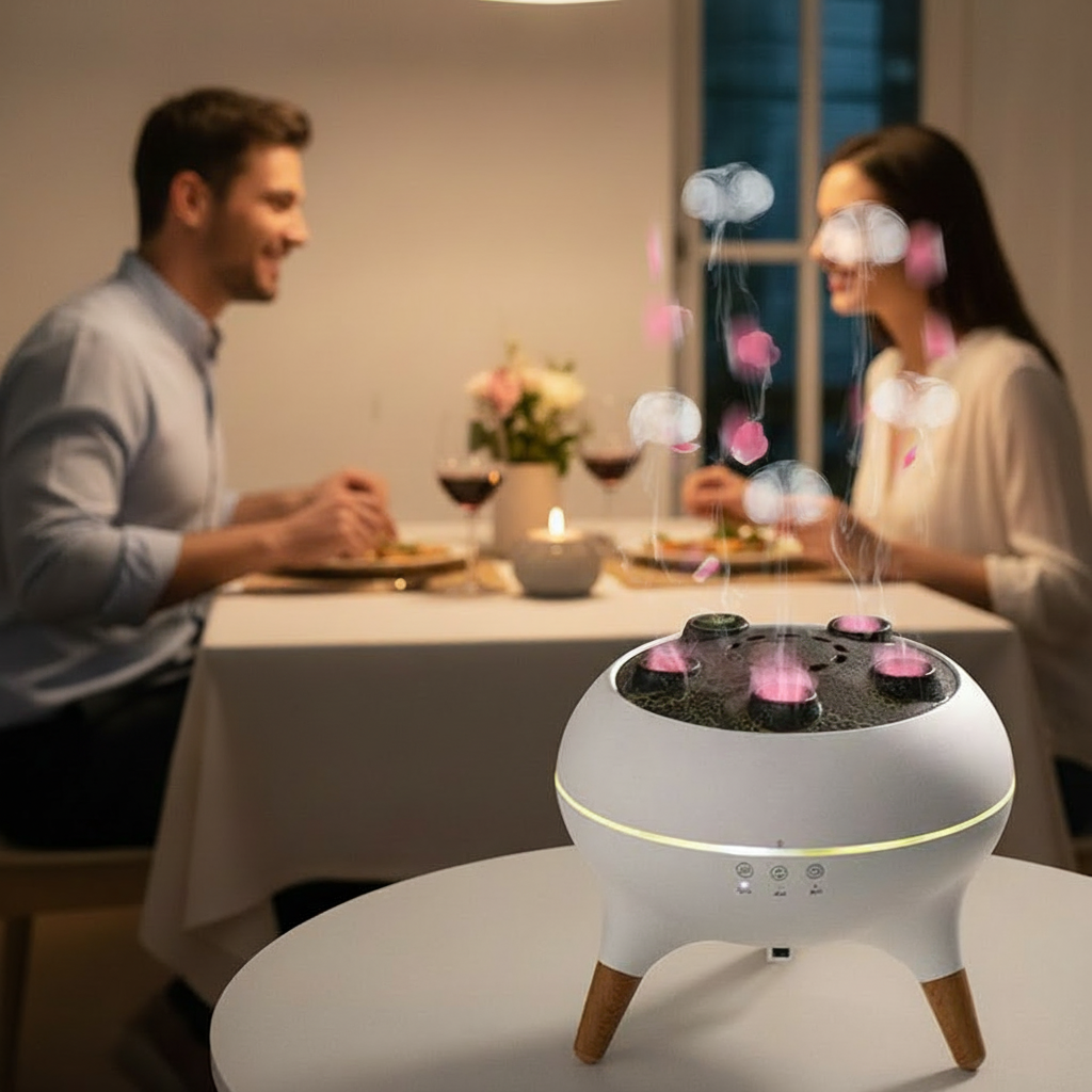 Humidificador de medusas con pareja