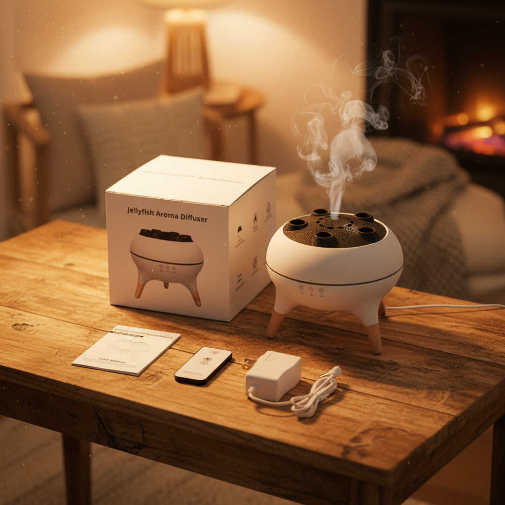 JellyMist™ - Humidificador de ambiente + Aceite esencial GRATIS! 🎁